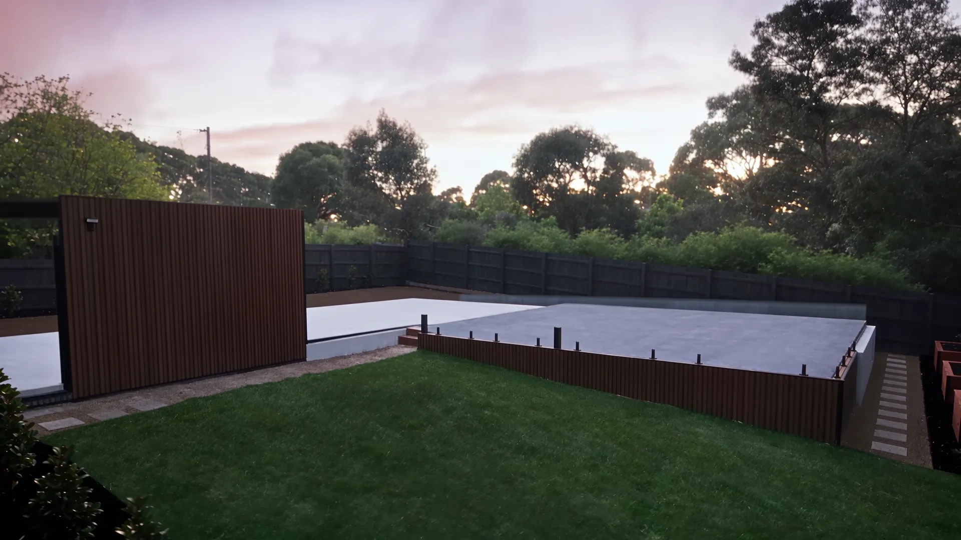 Foundation and concrete work